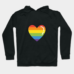 Rainbow heart Hoodie